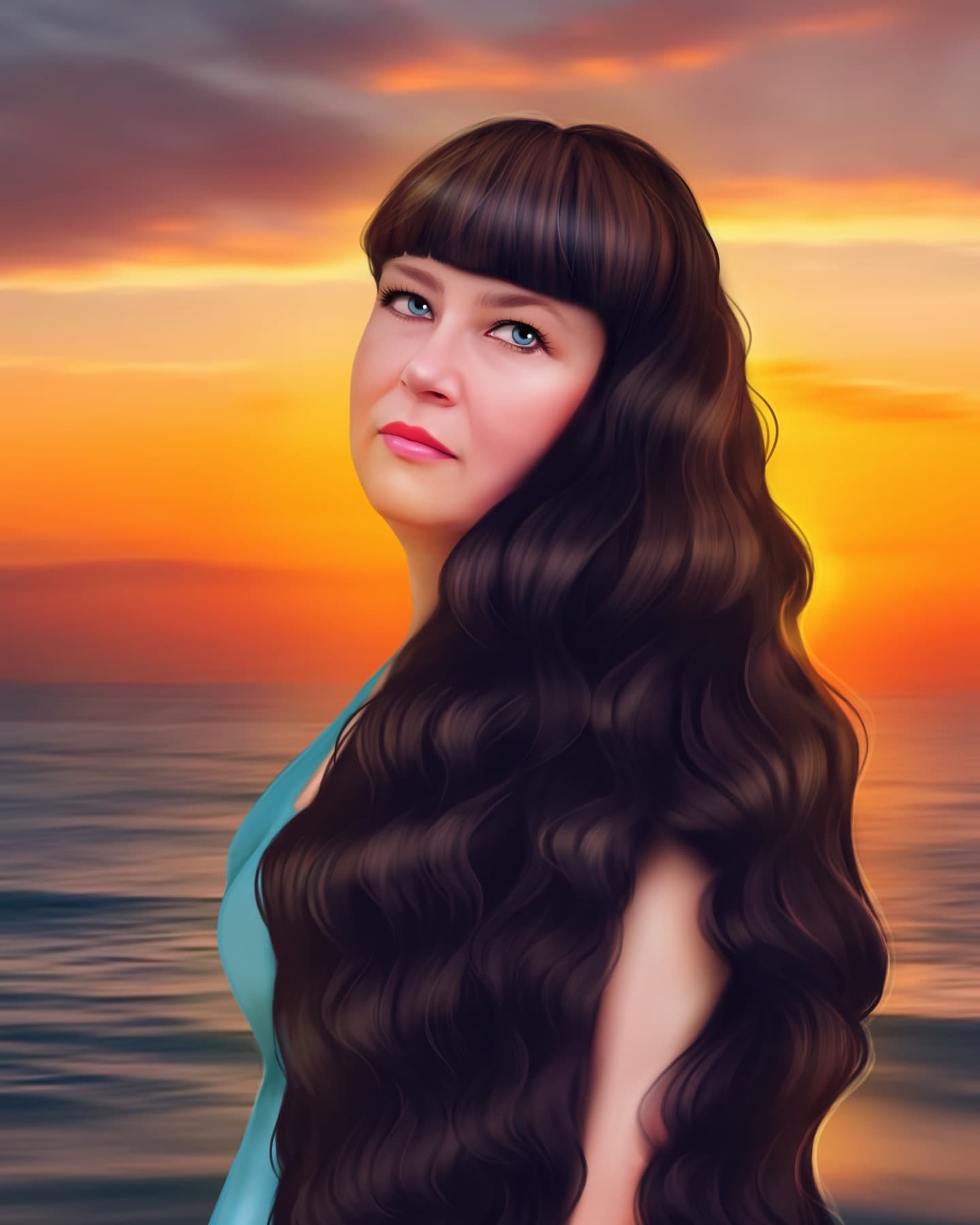 Portrait V — Digital drawing